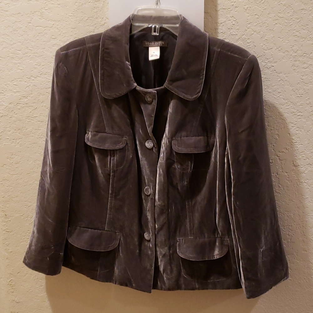 Sigrid Olson Charming velvet jacket